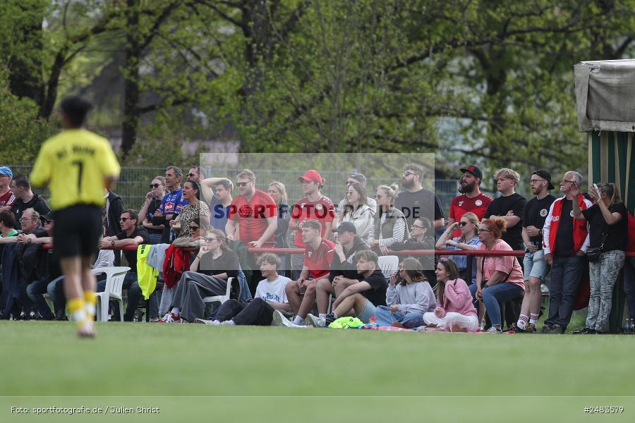 sport, action, Sportgelände, SGB, SG Burgsinn, Kreisklasse Würzburg Gr. 3, Fussball, Burgsinn, BSC Aura, BFV, BCA, 27. Spieltag, 26.04.2025 - Bild-ID: 2483579