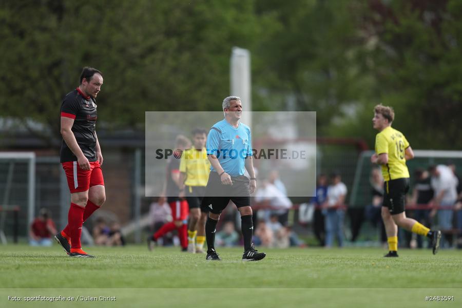 sport, action, Sportgelände, SGB, SG Burgsinn, Kreisklasse Würzburg Gr. 3, Fussball, Burgsinn, BSC Aura, BFV, BCA, 27. Spieltag, 26.04.2025 - Bild-ID: 2483591