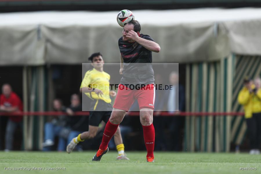 sport, action, Sportgelände, SGB, SG Burgsinn, Kreisklasse Würzburg Gr. 3, Fussball, Burgsinn, BSC Aura, BFV, BCA, 27. Spieltag, 26.04.2025 - Bild-ID: 2483596