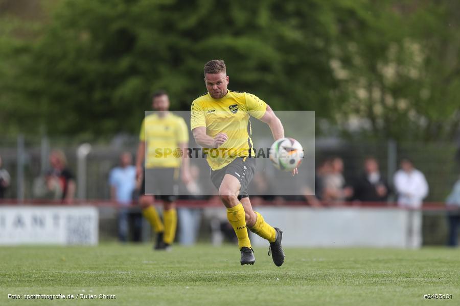 sport, action, Sportgelände, SGB, SG Burgsinn, Kreisklasse Würzburg Gr. 3, Fussball, Burgsinn, BSC Aura, BFV, BCA, 27. Spieltag, 26.04.2025 - Bild-ID: 2483601