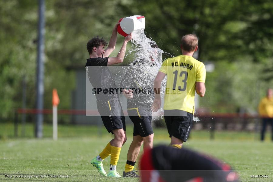 sport, action, Sportgelände, SGB, SG Burgsinn, Kreisklasse Würzburg Gr. 3, Fussball, Burgsinn, BSC Aura, BFV, BCA, 27. Spieltag, 26.04.2025 - Bild-ID: 2483656