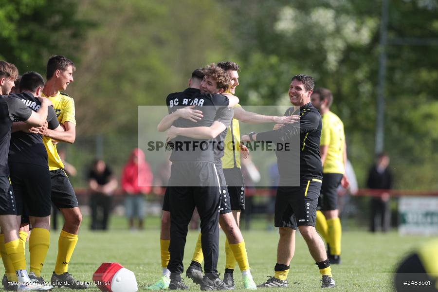 sport, action, Sportgelände, SGB, SG Burgsinn, Kreisklasse Würzburg Gr. 3, Fussball, Burgsinn, BSC Aura, BFV, BCA, 27. Spieltag, 26.04.2025 - Bild-ID: 2483661