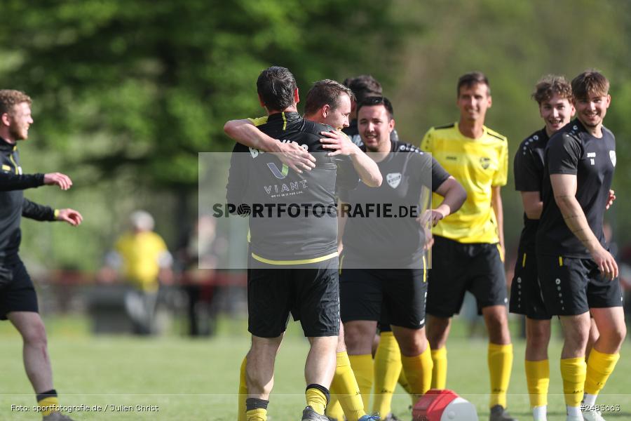 sport, action, Sportgelände, SGB, SG Burgsinn, Kreisklasse Würzburg Gr. 3, Fussball, Burgsinn, BSC Aura, BFV, BCA, 27. Spieltag, 26.04.2025 - Bild-ID: 2483663