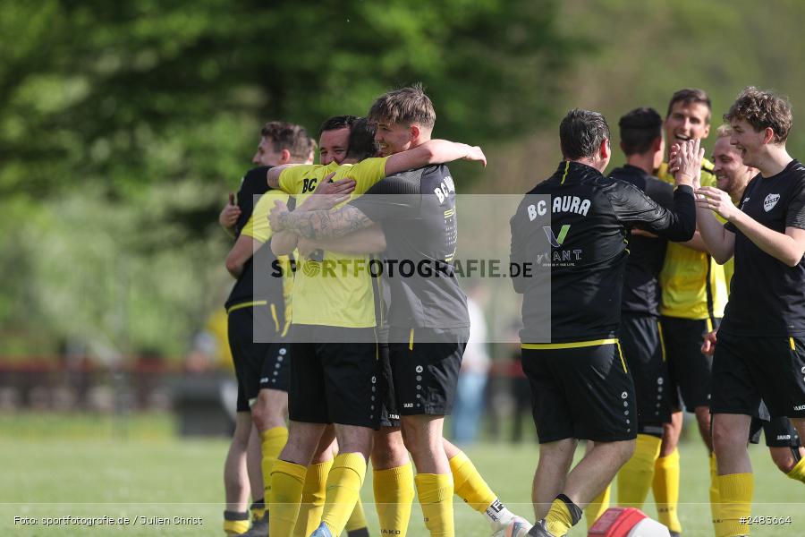 sport, action, Sportgelände, SGB, SG Burgsinn, Kreisklasse Würzburg Gr. 3, Fussball, Burgsinn, BSC Aura, BFV, BCA, 27. Spieltag, 26.04.2025 - Bild-ID: 2483664