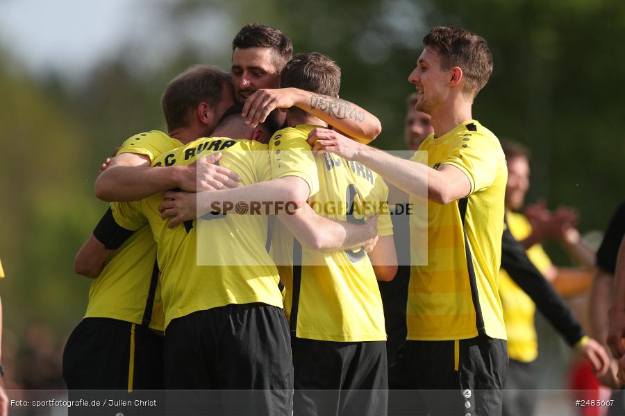 sport, action, Sportgelände, SGB, SG Burgsinn, Kreisklasse Würzburg Gr. 3, Fussball, Burgsinn, BSC Aura, BFV, BCA, 27. Spieltag, 26.04.2025 - Bild-ID: 2483667