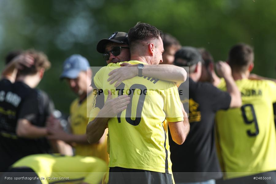 sport, action, Sportgelände, SGB, SG Burgsinn, Kreisklasse Würzburg Gr. 3, Fussball, Burgsinn, BSC Aura, BFV, BCA, 27. Spieltag, 26.04.2025 - Bild-ID: 2483668