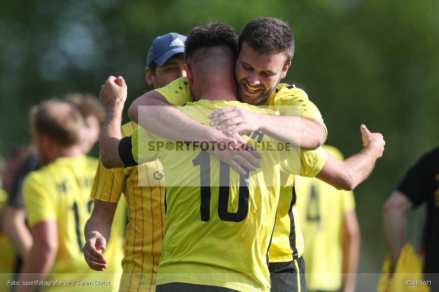 sport, action, Sportgelände, SGB, SG Burgsinn, Kreisklasse Würzburg Gr. 3, Fussball, Burgsinn, BSC Aura, BFV, BCA, 27. Spieltag, 26.04.2025 - Bild-ID: 2483671