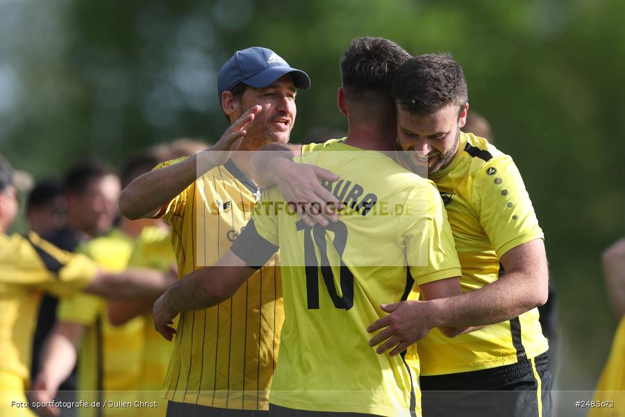 sport, action, Sportgelände, SGB, SG Burgsinn, Kreisklasse Würzburg Gr. 3, Fussball, Burgsinn, BSC Aura, BFV, BCA, 27. Spieltag, 26.04.2025 - Bild-ID: 2483672