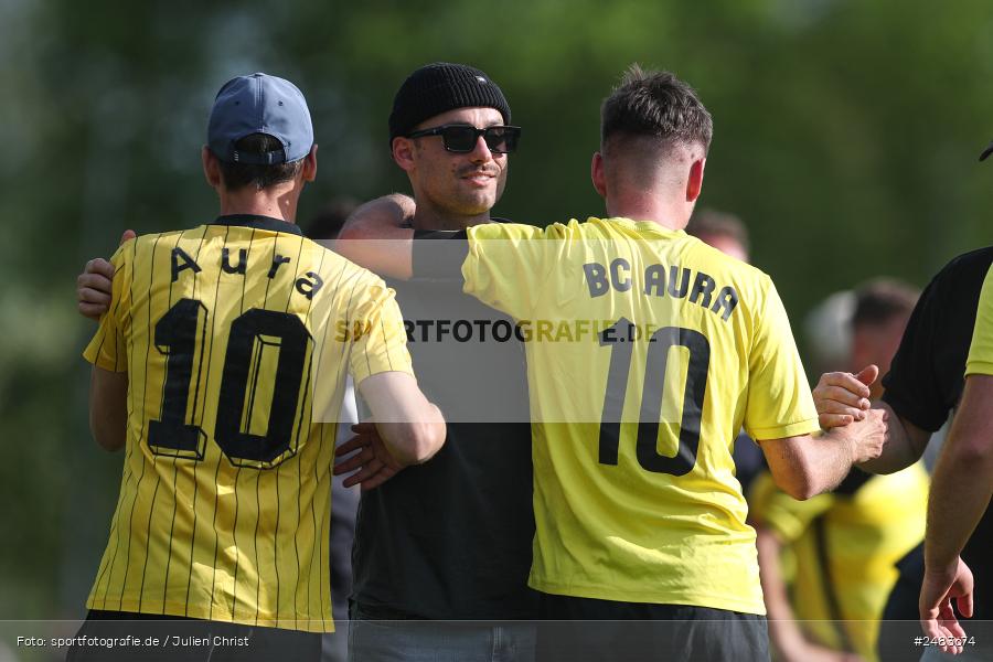 sport, action, Sportgelände, SGB, SG Burgsinn, Kreisklasse Würzburg Gr. 3, Fussball, Burgsinn, BSC Aura, BFV, BCA, 27. Spieltag, 26.04.2025 - Bild-ID: 2483674