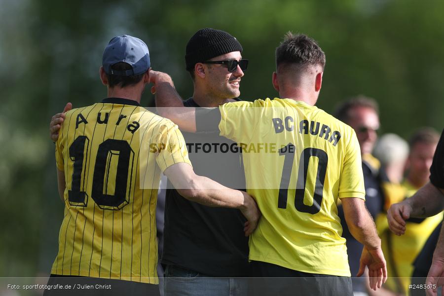 sport, action, Sportgelände, SGB, SG Burgsinn, Kreisklasse Würzburg Gr. 3, Fussball, Burgsinn, BSC Aura, BFV, BCA, 27. Spieltag, 26.04.2025 - Bild-ID: 2483675