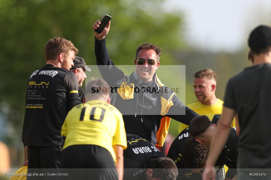 sport, action, Sportgelände, SGB, SG Burgsinn, Kreisklasse Würzburg Gr. 3, Fussball, Burgsinn, BSC Aura, BFV, BCA, 27. Spieltag, 26.04.2025 - Bild-ID: 2483676