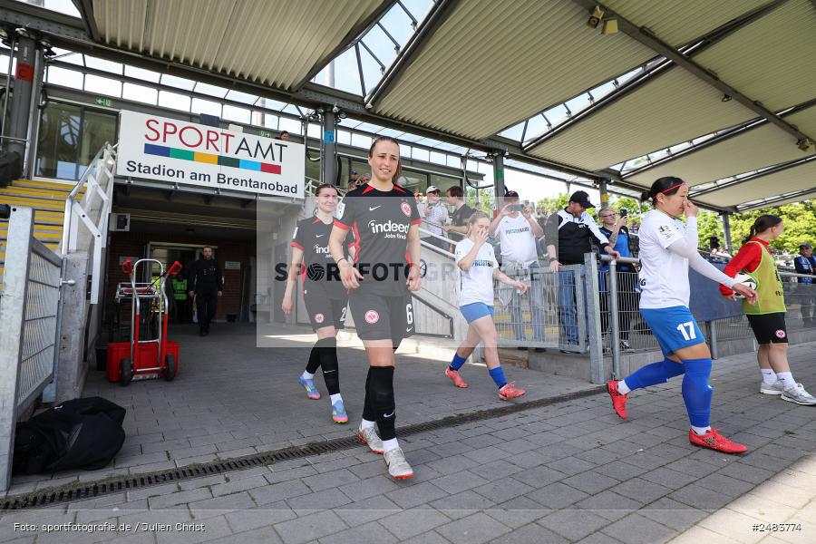 sport, action, Stadion am Brentanobad, SGE, SCS, SC Sand, Fussball, Frankfurt, Eintracht Frankfurt II, DFB, 27.04.2025, 23. Spieltag, 2. Frauen-Bundesliga - Bild-ID: 2483774 sport, action, Stadion am Brentanobad, SGE, SCS, SC Sand, Fussball, Frankfurt, Eintracht Frankfurt II, DFB, 27.04.2025, 23. Spieltag, 2. Frauen-Bundesliga - Bild-ID: 2483774