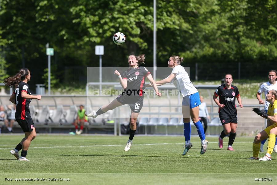 sport, action, Stadion am Brentanobad, SGE, SCS, SC Sand, Fussball, Frankfurt, Eintracht Frankfurt II, DFB, 27.04.2025, 23. Spieltag, 2. Frauen-Bundesliga - Bild-ID: 2483788 sport, action, Stadion am Brentanobad, SGE, SCS, SC Sand, Fussball, Frankfurt, Eintracht Frankfurt II, DFB, 27.04.2025, 23. Spieltag, 2. Frauen-Bundesliga - Bild-ID: 2483788