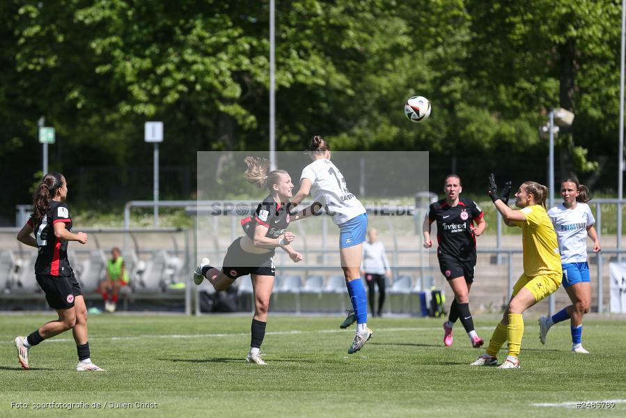 sport, action, Stadion am Brentanobad, SGE, SCS, SC Sand, Fussball, Frankfurt, Eintracht Frankfurt II, DFB, 27.04.2025, 23. Spieltag, 2. Frauen-Bundesliga - Bild-ID: 2483789 sport, action, Stadion am Brentanobad, SGE, SCS, SC Sand, Fussball, Frankfurt, Eintracht Frankfurt II, DFB, 27.04.2025, 23. Spieltag, 2. Frauen-Bundesliga - Bild-ID: 2483789