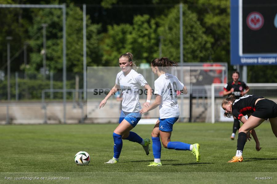 sport, action, Stadion am Brentanobad, SGE, SCS, SC Sand, Fussball, Frankfurt, Eintracht Frankfurt II, DFB, 27.04.2025, 23. Spieltag, 2. Frauen-Bundesliga - Bild-ID: 2483791 sport, action, Stadion am Brentanobad, SGE, SCS, SC Sand, Fussball, Frankfurt, Eintracht Frankfurt II, DFB, 27.04.2025, 23. Spieltag, 2. Frauen-Bundesliga - Bild-ID: 2483791