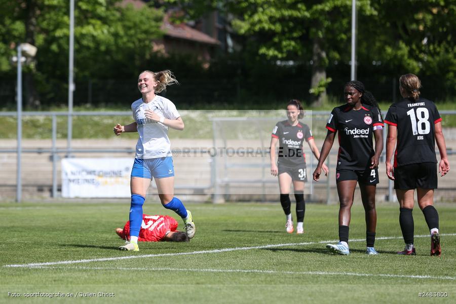 sport, action, Stadion am Brentanobad, SGE, SCS, SC Sand, Fussball, Frankfurt, Eintracht Frankfurt II, DFB, 27.04.2025, 23. Spieltag, 2. Frauen-Bundesliga - Bild-ID: 2483800 sport, action, Stadion am Brentanobad, SGE, SCS, SC Sand, Fussball, Frankfurt, Eintracht Frankfurt II, DFB, 27.04.2025, 23. Spieltag, 2. Frauen-Bundesliga - Bild-ID: 2483800