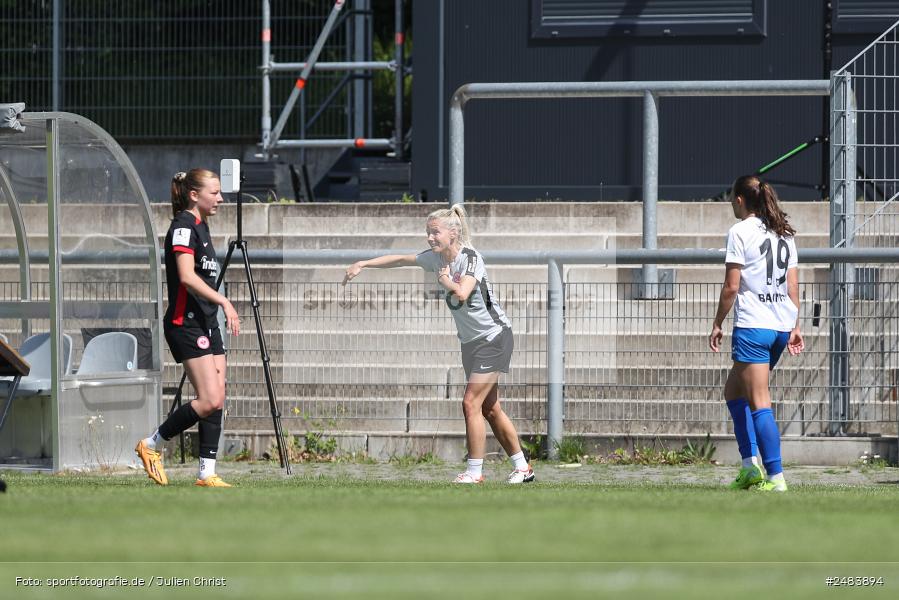sport, action, Stadion am Brentanobad, SGE, SCS, SC Sand, Fussball, Frankfurt, Eintracht Frankfurt II, DFB, 27.04.2025, 23. Spieltag, 2. Frauen-Bundesliga - Bild-ID: 2483894 sport, action, Stadion am Brentanobad, SGE, SCS, SC Sand, Fussball, Frankfurt, Eintracht Frankfurt II, DFB, 27.04.2025, 23. Spieltag, 2. Frauen-Bundesliga - Bild-ID: 2483894