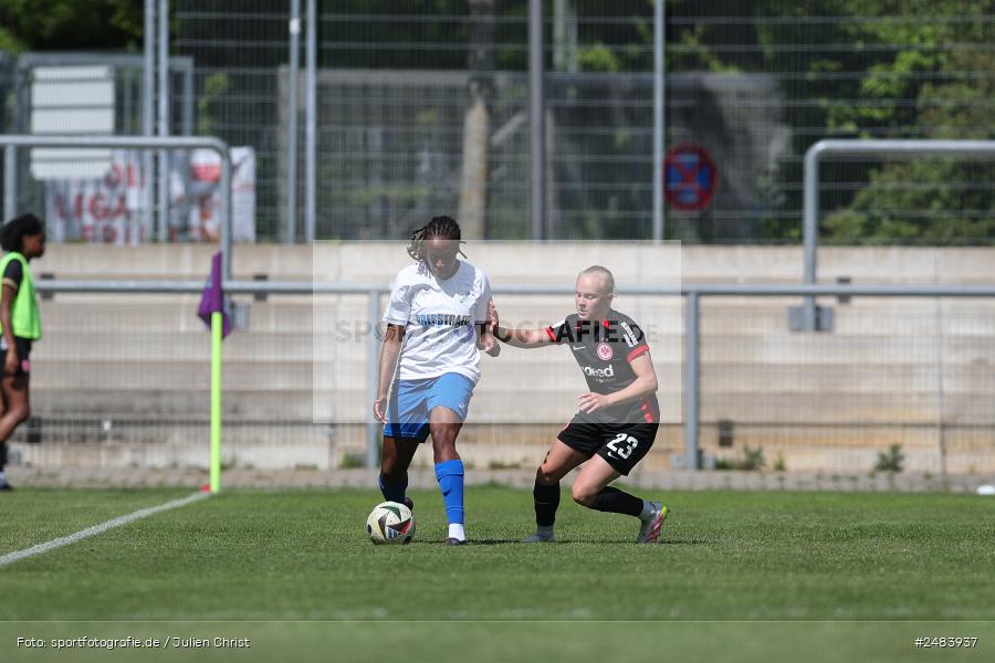 sport, action, Stadion am Brentanobad, SGE, SCS, SC Sand, Fussball, Frankfurt, Eintracht Frankfurt II, DFB, 27.04.2025, 23. Spieltag, 2. Frauen-Bundesliga - Bild-ID: 2483937 sport, action, Stadion am Brentanobad, SGE, SCS, SC Sand, Fussball, Frankfurt, Eintracht Frankfurt II, DFB, 27.04.2025, 23. Spieltag, 2. Frauen-Bundesliga - Bild-ID: 2483937