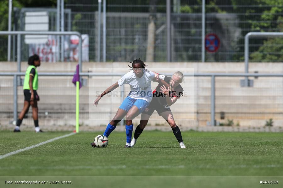 sport, action, Stadion am Brentanobad, SGE, SCS, SC Sand, Fussball, Frankfurt, Eintracht Frankfurt II, DFB, 27.04.2025, 23. Spieltag, 2. Frauen-Bundesliga - Bild-ID: 2483938 sport, action, Stadion am Brentanobad, SGE, SCS, SC Sand, Fussball, Frankfurt, Eintracht Frankfurt II, DFB, 27.04.2025, 23. Spieltag, 2. Frauen-Bundesliga - Bild-ID: 2483938