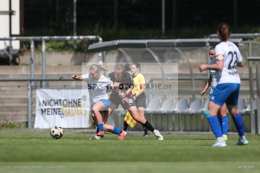 sport, action, Stadion am Brentanobad, SGE, SCS, SC Sand, Fussball, Frankfurt, Eintracht Frankfurt II, DFB, 27.04.2025, 23. Spieltag, 2. Frauen-Bundesliga - Bild-ID: 2483947 sport, action, Stadion am Brentanobad, SGE, SCS, SC Sand, Fussball, Frankfurt, Eintracht Frankfurt II, DFB, 27.04.2025, 23. Spieltag, 2. Frauen-Bundesliga - Bild-ID: 2483947