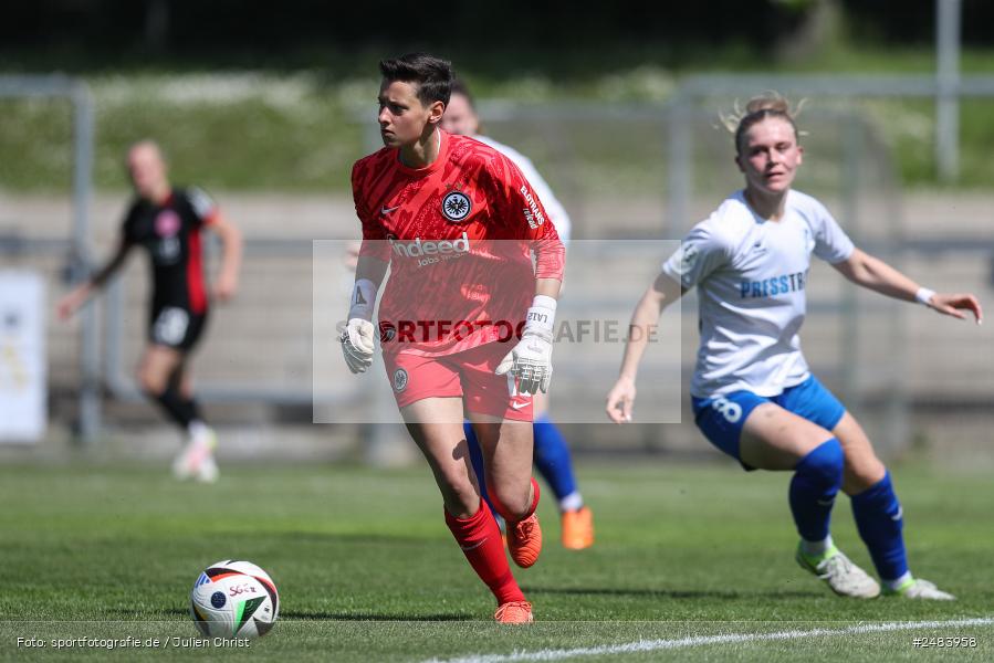 sport, action, Stadion am Brentanobad, SGE, SCS, SC Sand, Fussball, Frankfurt, Eintracht Frankfurt II, DFB, 27.04.2025, 23. Spieltag, 2. Frauen-Bundesliga - Bild-ID: 2483958 sport, action, Stadion am Brentanobad, SGE, SCS, SC Sand, Fussball, Frankfurt, Eintracht Frankfurt II, DFB, 27.04.2025, 23. Spieltag, 2. Frauen-Bundesliga - Bild-ID: 2483958