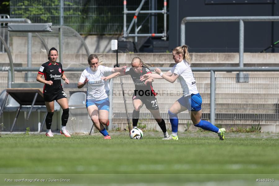 sport, action, Stadion am Brentanobad, SGE, SCS, SC Sand, Fussball, Frankfurt, Eintracht Frankfurt II, DFB, 27.04.2025, 23. Spieltag, 2. Frauen-Bundesliga - Bild-ID: 2483963 sport, action, Stadion am Brentanobad, SGE, SCS, SC Sand, Fussball, Frankfurt, Eintracht Frankfurt II, DFB, 27.04.2025, 23. Spieltag, 2. Frauen-Bundesliga - Bild-ID: 2483963