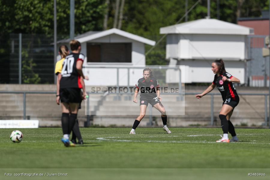 sport, action, Stadion am Brentanobad, SGE, SCS, SC Sand, Fussball, Frankfurt, Eintracht Frankfurt II, DFB, 27.04.2025, 23. Spieltag, 2. Frauen-Bundesliga - Bild-ID: 2483966