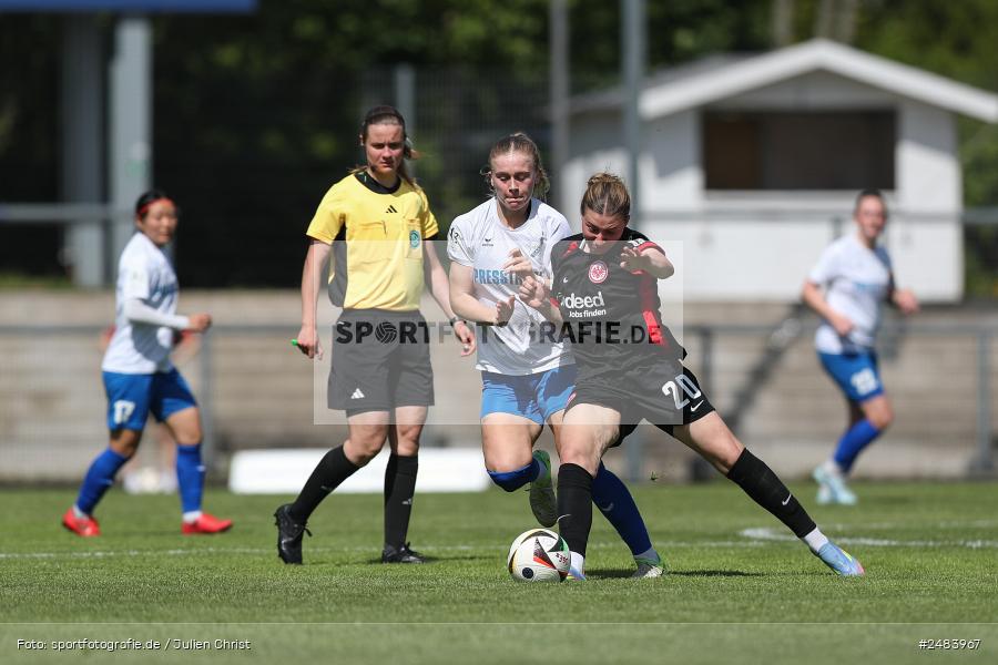 sport, action, Stadion am Brentanobad, SGE, SCS, SC Sand, Fussball, Frankfurt, Eintracht Frankfurt II, DFB, 27.04.2025, 23. Spieltag, 2. Frauen-Bundesliga - Bild-ID: 2483967 sport, action, Stadion am Brentanobad, SGE, SCS, SC Sand, Fussball, Frankfurt, Eintracht Frankfurt II, DFB, 27.04.2025, 23. Spieltag, 2. Frauen-Bundesliga - Bild-ID: 2483967
