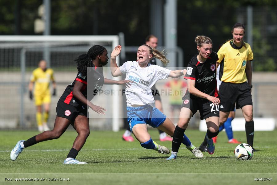 sport, action, Stadion am Brentanobad, SGE, SCS, SC Sand, Fussball, Frankfurt, Eintracht Frankfurt II, DFB, 27.04.2025, 23. Spieltag, 2. Frauen-Bundesliga - Bild-ID: 2483969 sport, action, Stadion am Brentanobad, SGE, SCS, SC Sand, Fussball, Frankfurt, Eintracht Frankfurt II, DFB, 27.04.2025, 23. Spieltag, 2. Frauen-Bundesliga - Bild-ID: 2483969