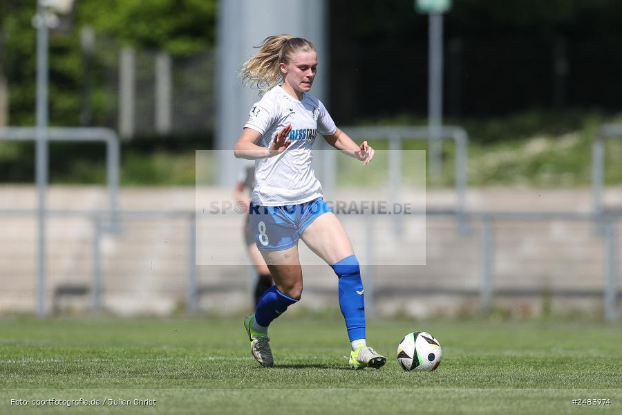 sport, action, Stadion am Brentanobad, SGE, SCS, SC Sand, Fussball, Frankfurt, Eintracht Frankfurt II, DFB, 27.04.2025, 23. Spieltag, 2. Frauen-Bundesliga - Bild-ID: 2483974