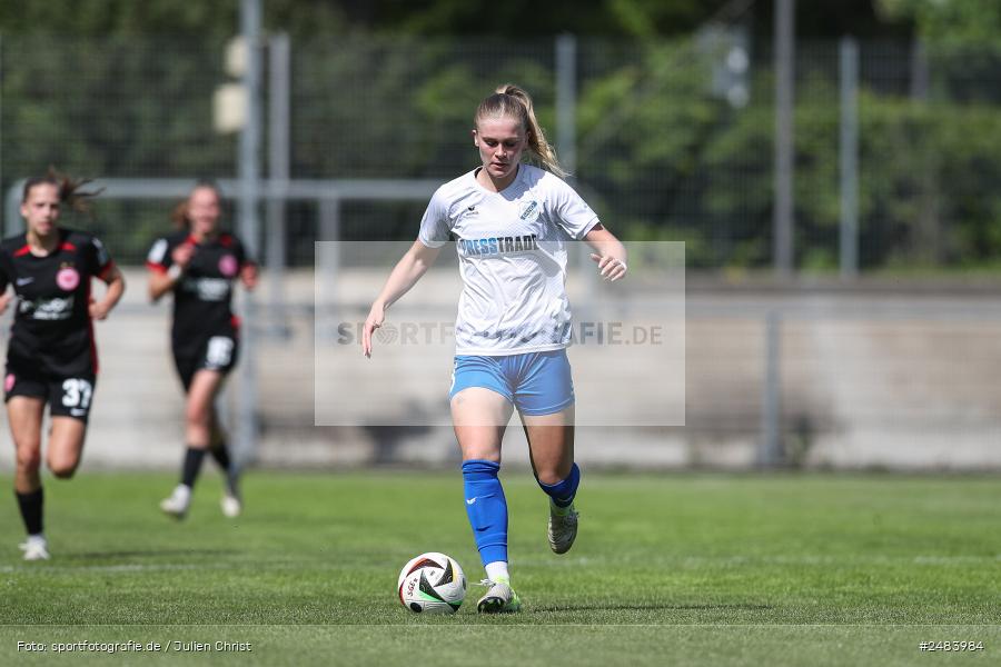 sport, action, Stadion am Brentanobad, SGE, SCS, SC Sand, Fussball, Frankfurt, Eintracht Frankfurt II, DFB, 27.04.2025, 23. Spieltag, 2. Frauen-Bundesliga - Bild-ID: 2483984 sport, action, Stadion am Brentanobad, SGE, SCS, SC Sand, Fussball, Frankfurt, Eintracht Frankfurt II, DFB, 27.04.2025, 23. Spieltag, 2. Frauen-Bundesliga - Bild-ID: 2483984