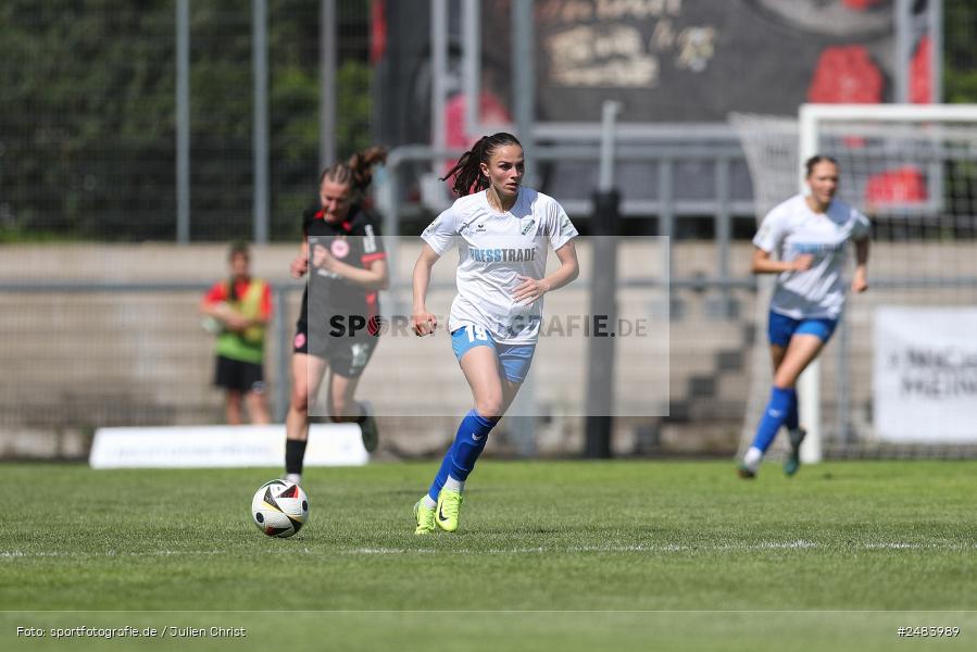 sport, action, Stadion am Brentanobad, SGE, SCS, SC Sand, Fussball, Frankfurt, Eintracht Frankfurt II, DFB, 27.04.2025, 23. Spieltag, 2. Frauen-Bundesliga - Bild-ID: 2483989 sport, action, Stadion am Brentanobad, SGE, SCS, SC Sand, Fussball, Frankfurt, Eintracht Frankfurt II, DFB, 27.04.2025, 23. Spieltag, 2. Frauen-Bundesliga - Bild-ID: 2483989