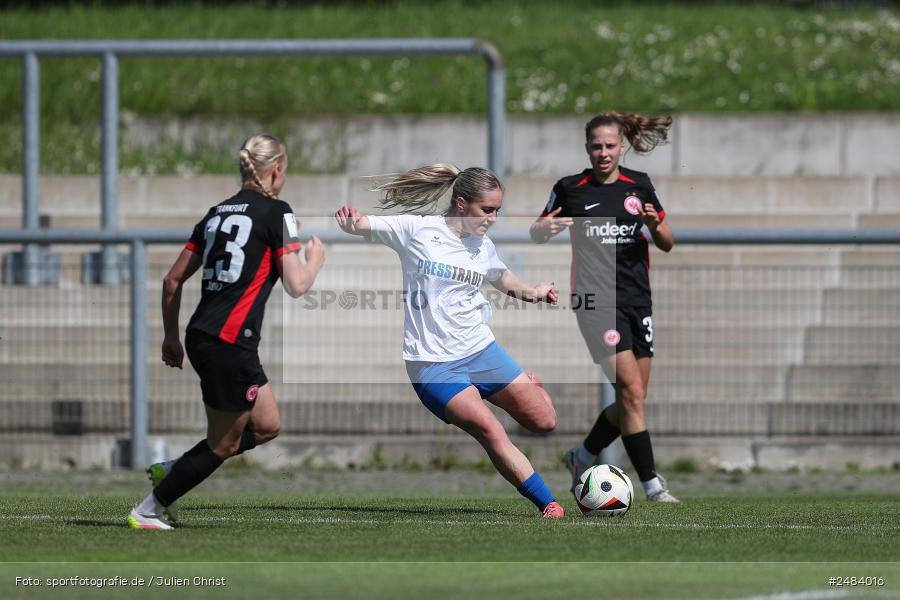 sport, action, Stadion am Brentanobad, SGE, SCS, SC Sand, Fussball, Frankfurt, Eintracht Frankfurt II, DFB, 27.04.2025, 23. Spieltag, 2. Frauen-Bundesliga - Bild-ID: 2484016 sport, action, Stadion am Brentanobad, SGE, SCS, SC Sand, Fussball, Frankfurt, Eintracht Frankfurt II, DFB, 27.04.2025, 23. Spieltag, 2. Frauen-Bundesliga - Bild-ID: 2484016