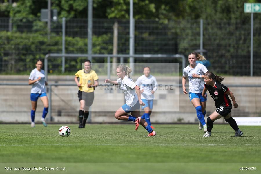 sport, action, Stadion am Brentanobad, SGE, SCS, SC Sand, Fussball, Frankfurt, Eintracht Frankfurt II, DFB, 27.04.2025, 23. Spieltag, 2. Frauen-Bundesliga - Bild-ID: 2484030 sport, action, Stadion am Brentanobad, SGE, SCS, SC Sand, Fussball, Frankfurt, Eintracht Frankfurt II, DFB, 27.04.2025, 23. Spieltag, 2. Frauen-Bundesliga - Bild-ID: 2484030