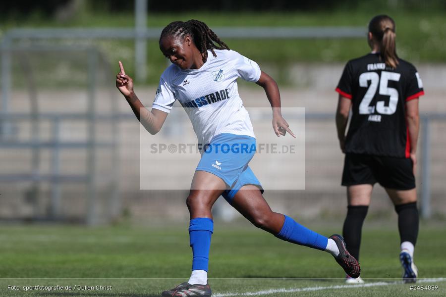 sport, action, Stadion am Brentanobad, SGE, SCS, SC Sand, Fussball, Frankfurt, Eintracht Frankfurt II, DFB, 27.04.2025, 23. Spieltag, 2. Frauen-Bundesliga - Bild-ID: 2484039 sport, action, Stadion am Brentanobad, SGE, SCS, SC Sand, Fussball, Frankfurt, Eintracht Frankfurt II, DFB, 27.04.2025, 23. Spieltag, 2. Frauen-Bundesliga - Bild-ID: 2484039