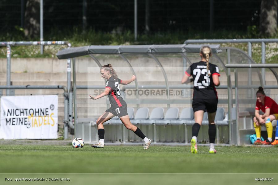 sport, action, Stadion am Brentanobad, SGE, SCS, SC Sand, Fussball, Frankfurt, Eintracht Frankfurt II, DFB, 27.04.2025, 23. Spieltag, 2. Frauen-Bundesliga - Bild-ID: 2484059 sport, action, Stadion am Brentanobad, SGE, SCS, SC Sand, Fussball, Frankfurt, Eintracht Frankfurt II, DFB, 27.04.2025, 23. Spieltag, 2. Frauen-Bundesliga - Bild-ID: 2484059