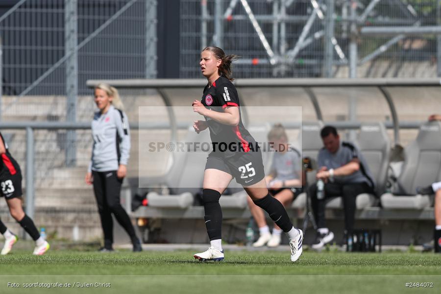 sport, action, Stadion am Brentanobad, SGE, SCS, SC Sand, Fussball, Frankfurt, Eintracht Frankfurt II, DFB, 27.04.2025, 23. Spieltag, 2. Frauen-Bundesliga - Bild-ID: 2484072 sport, action, Stadion am Brentanobad, SGE, SCS, SC Sand, Fussball, Frankfurt, Eintracht Frankfurt II, DFB, 27.04.2025, 23. Spieltag, 2. Frauen-Bundesliga - Bild-ID: 2484072