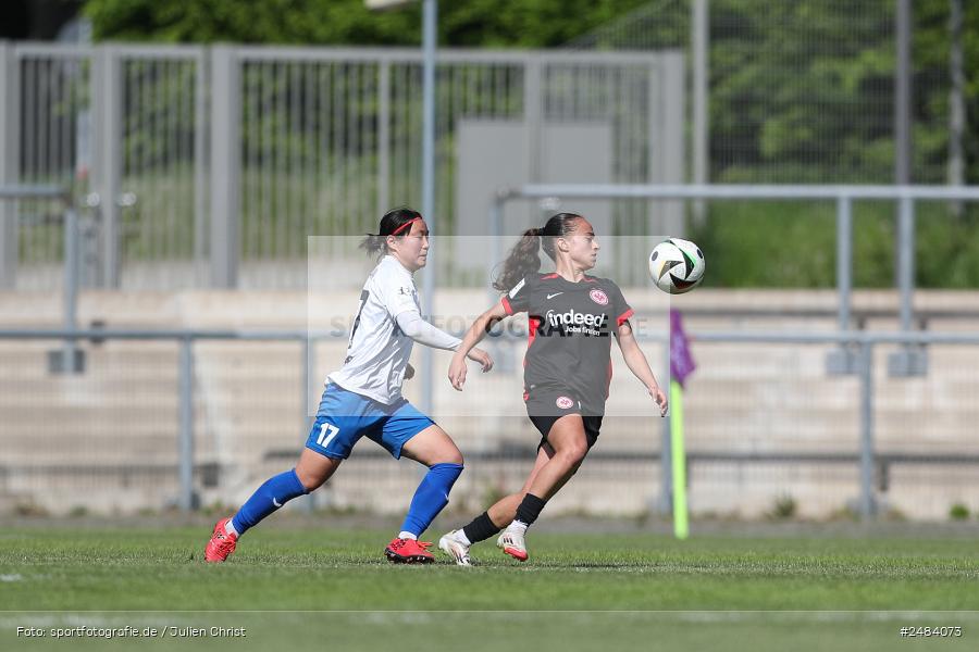 sport, action, Stadion am Brentanobad, SGE, SCS, SC Sand, Fussball, Frankfurt, Eintracht Frankfurt II, DFB, 27.04.2025, 23. Spieltag, 2. Frauen-Bundesliga - Bild-ID: 2484073 sport, action, Stadion am Brentanobad, SGE, SCS, SC Sand, Fussball, Frankfurt, Eintracht Frankfurt II, DFB, 27.04.2025, 23. Spieltag, 2. Frauen-Bundesliga - Bild-ID: 2484073