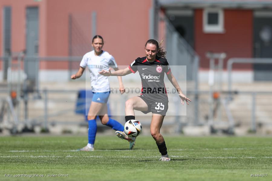 sport, action, Stadion am Brentanobad, SGE, SCS, SC Sand, Fussball, Frankfurt, Eintracht Frankfurt II, DFB, 27.04.2025, 23. Spieltag, 2. Frauen-Bundesliga - Bild-ID: 2484077 sport, action, Stadion am Brentanobad, SGE, SCS, SC Sand, Fussball, Frankfurt, Eintracht Frankfurt II, DFB, 27.04.2025, 23. Spieltag, 2. Frauen-Bundesliga - Bild-ID: 2484077