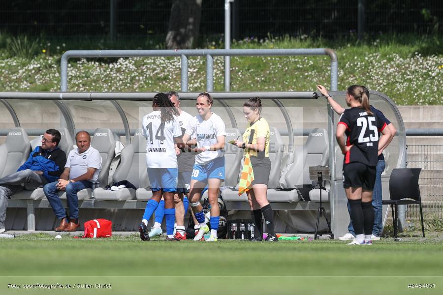 sport, action, Stadion am Brentanobad, SGE, SCS, SC Sand, Fussball, Frankfurt, Eintracht Frankfurt II, DFB, 27.04.2025, 23. Spieltag, 2. Frauen-Bundesliga - Bild-ID: 2484091 sport, action, Stadion am Brentanobad, SGE, SCS, SC Sand, Fussball, Frankfurt, Eintracht Frankfurt II, DFB, 27.04.2025, 23. Spieltag, 2. Frauen-Bundesliga - Bild-ID: 2484091