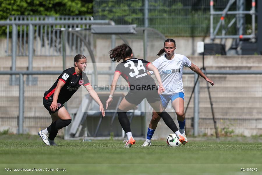 sport, action, Stadion am Brentanobad, SGE, SCS, SC Sand, Fussball, Frankfurt, Eintracht Frankfurt II, DFB, 27.04.2025, 23. Spieltag, 2. Frauen-Bundesliga - Bild-ID: 2484093 sport, action, Stadion am Brentanobad, SGE, SCS, SC Sand, Fussball, Frankfurt, Eintracht Frankfurt II, DFB, 27.04.2025, 23. Spieltag, 2. Frauen-Bundesliga - Bild-ID: 2484093