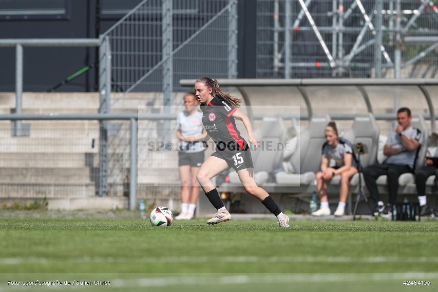 sport, action, Stadion am Brentanobad, SGE, SCS, SC Sand, Fussball, Frankfurt, Eintracht Frankfurt II, DFB, 27.04.2025, 23. Spieltag, 2. Frauen-Bundesliga - Bild-ID: 2484106 sport, action, Stadion am Brentanobad, SGE, SCS, SC Sand, Fussball, Frankfurt, Eintracht Frankfurt II, DFB, 27.04.2025, 23. Spieltag, 2. Frauen-Bundesliga - Bild-ID: 2484106