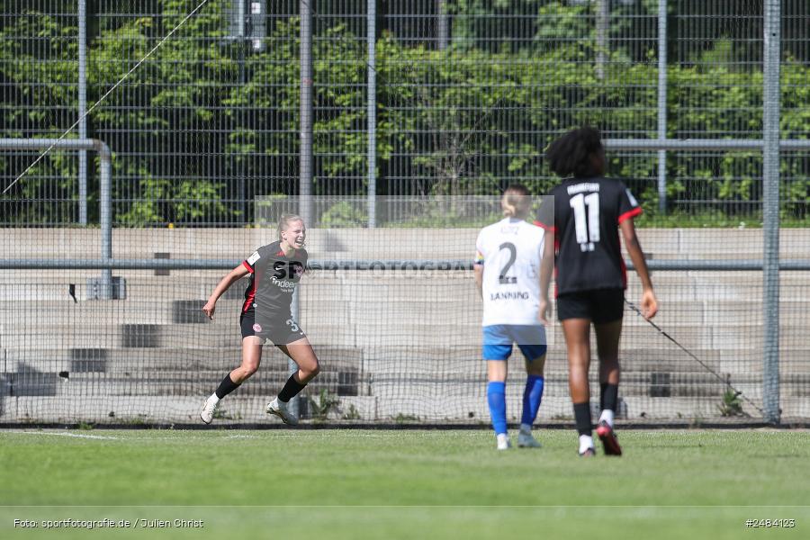 sport, action, Stadion am Brentanobad, SGE, SCS, SC Sand, Fussball, Frankfurt, Eintracht Frankfurt II, DFB, 27.04.2025, 23. Spieltag, 2. Frauen-Bundesliga - Bild-ID: 2484123
