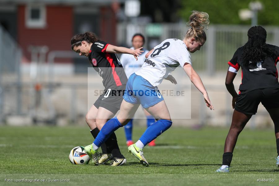sport, action, Stadion am Brentanobad, SGE, SCS, SC Sand, Fussball, Frankfurt, Eintracht Frankfurt II, DFB, 27.04.2025, 23. Spieltag, 2. Frauen-Bundesliga - Bild-ID: 2484156