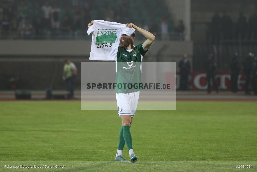 Willy Sachs Stadion, Schweinfurt, 02.05.2025, sport, action, Fussball, BFV, 32. Spieltag, Regionalliga Bayern, FWK, FCS, FC Würzburger Kickers, 1. FC Schweinfurt 1905 - Bild-ID: 2484534