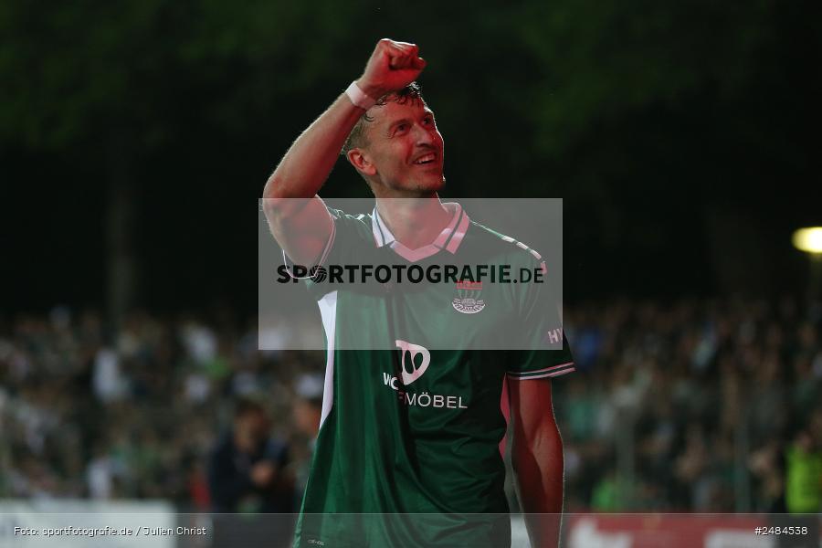 Willy Sachs Stadion, Schweinfurt, 02.05.2025, sport, action, Fussball, BFV, 32. Spieltag, Regionalliga Bayern, FWK, FCS, FC Würzburger Kickers, 1. FC Schweinfurt 1905 - Bild-ID: 2484538