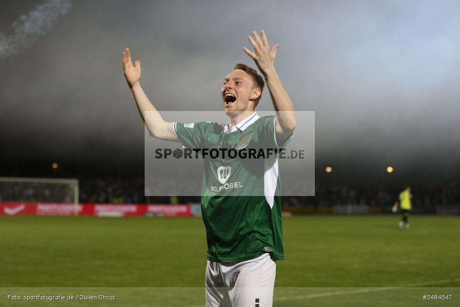 Willy Sachs Stadion, Schweinfurt, 02.05.2025, sport, action, Fussball, BFV, 32. Spieltag, Regionalliga Bayern, FWK, FCS, FC Würzburger Kickers, 1. FC Schweinfurt 1905 - Bild-ID: 2484547