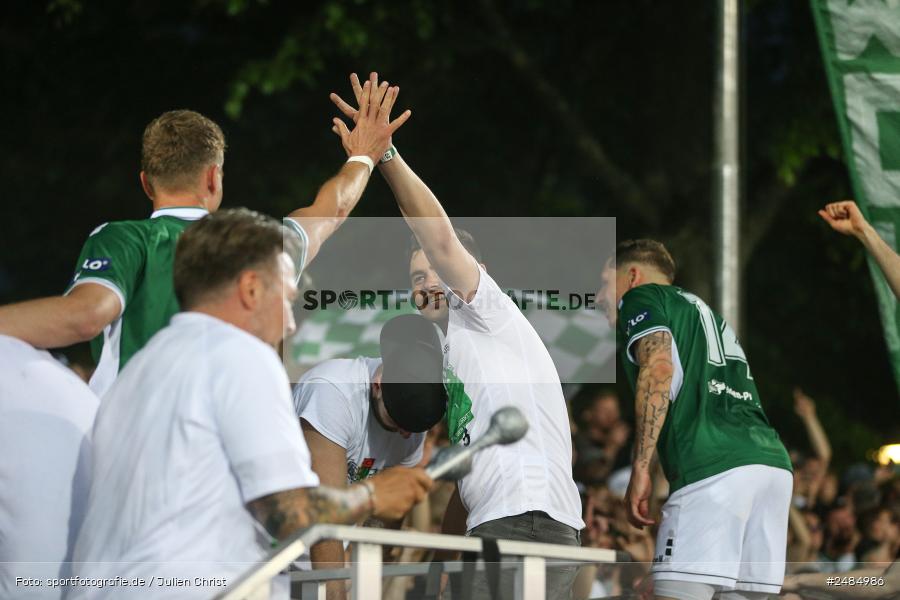 sport, action, Willy Sachs Stadion, Schweinfurt, Regionalliga Bayern, Fussball, FWK, FCS, FC Würzburger Kickers, BFV, 32. Spieltag, 1. FC Schweinfurt 1905, 02.05.2025 - Bild-ID: 2484986
