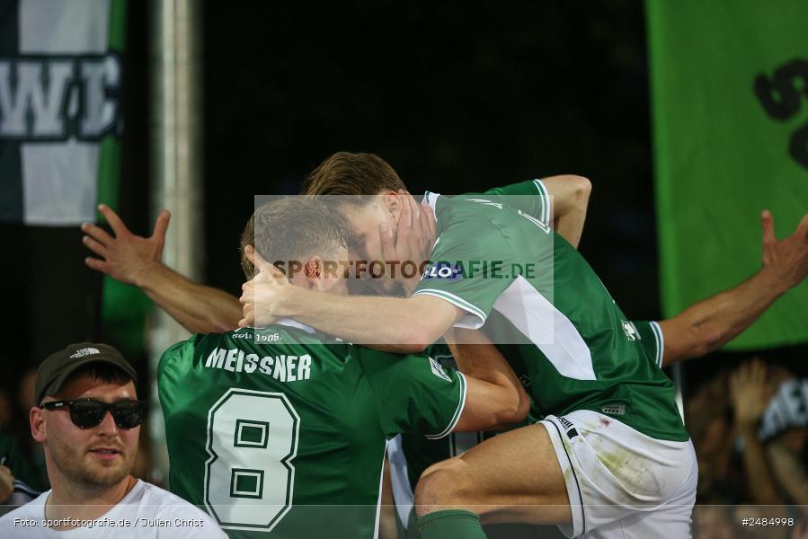 sport, action, Willy Sachs Stadion, Schweinfurt, Regionalliga Bayern, Fussball, FWK, FCS, FC Würzburger Kickers, BFV, 32. Spieltag, 1. FC Schweinfurt 1905, 02.05.2025 - Bild-ID: 2484998