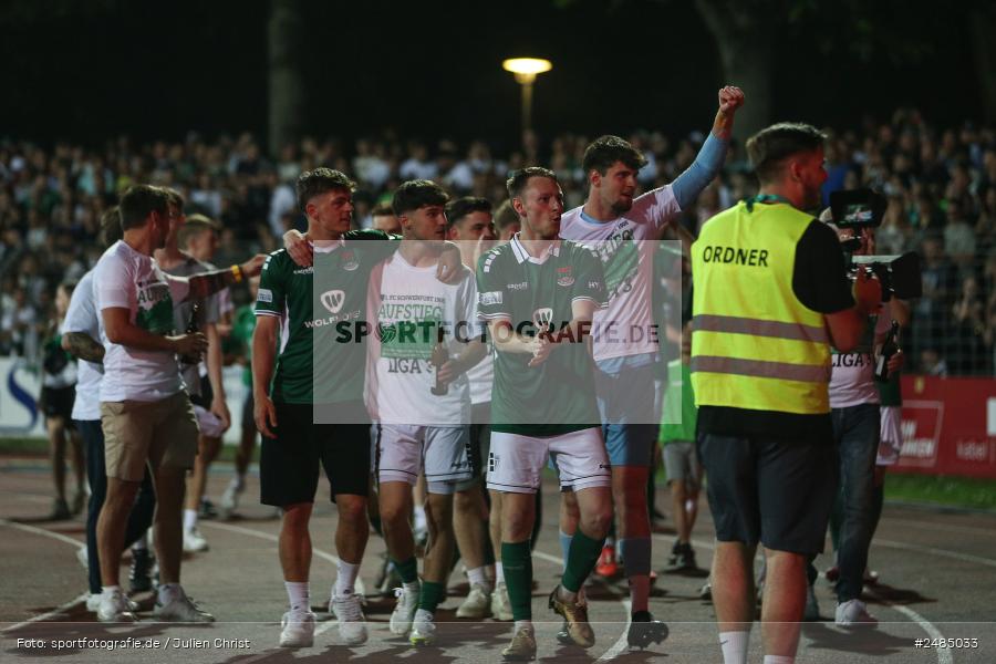 sport, action, Willy Sachs Stadion, Schweinfurt, Regionalliga Bayern, Fussball, FWK, FCS, FC Würzburger Kickers, BFV, 32. Spieltag, 1. FC Schweinfurt 1905, 02.05.2025 - Bild-ID: 2485033